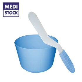 Паничка силиконова за алгинат + 1 брой шпатула