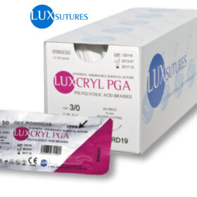 Игла с резорбируем конец